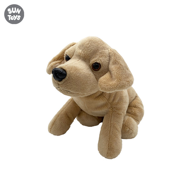 Suntoys 12" Brown Dog Plush